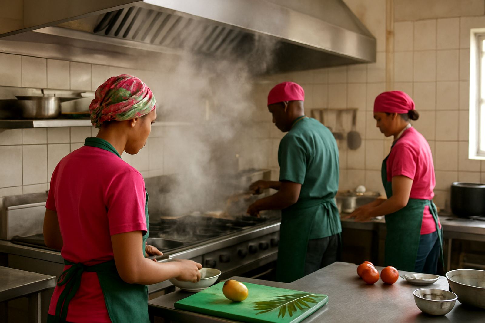 Restaurant Kitchen Heat
